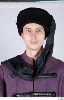 Photos Medieval Aristocrat in suit 3 Medieval clothing black cap…